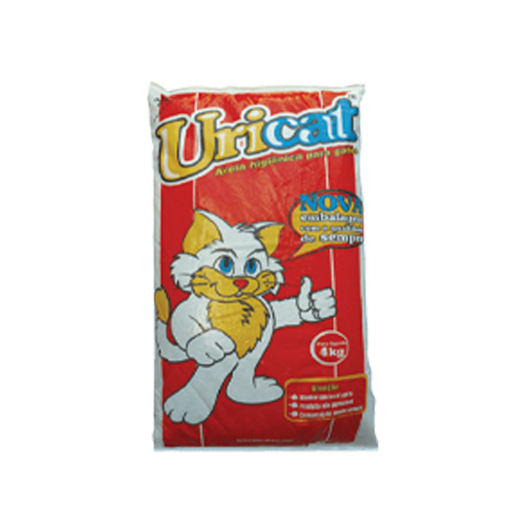 Areia Sanit Uricat 4KG